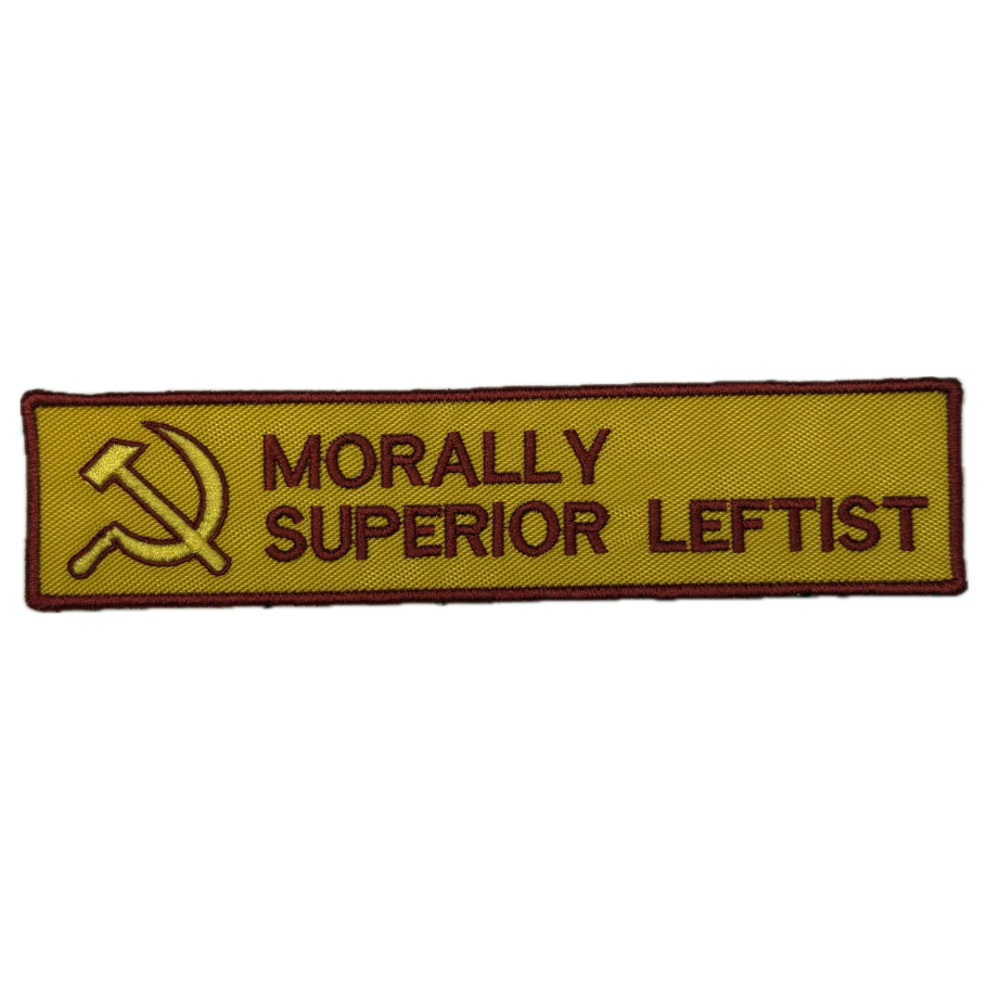 morally superior leftist