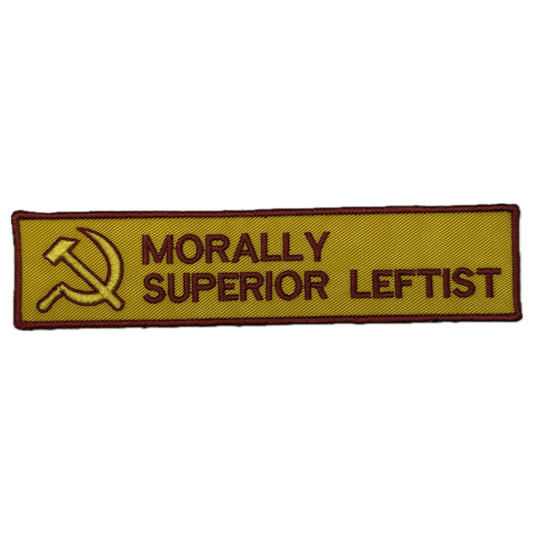 morally superior leftist