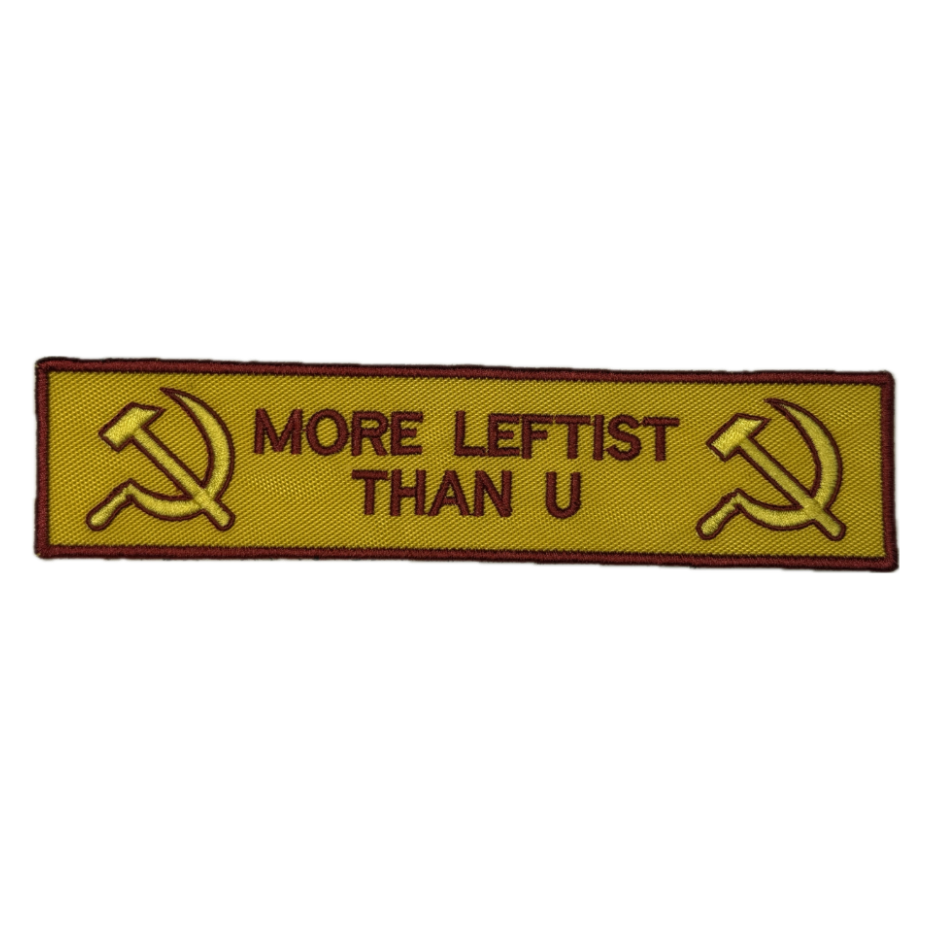 more leftist than u