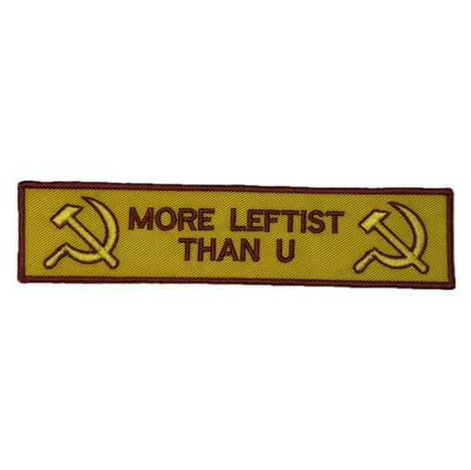 more leftist than u