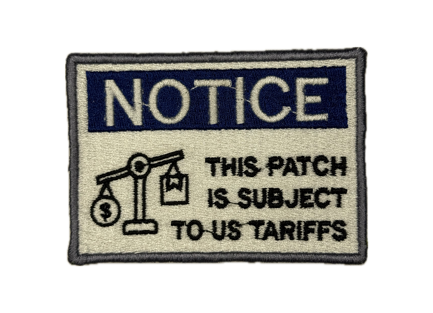 NOTICE: THIS PATCH IS SUBJECT TO US TARIFFS